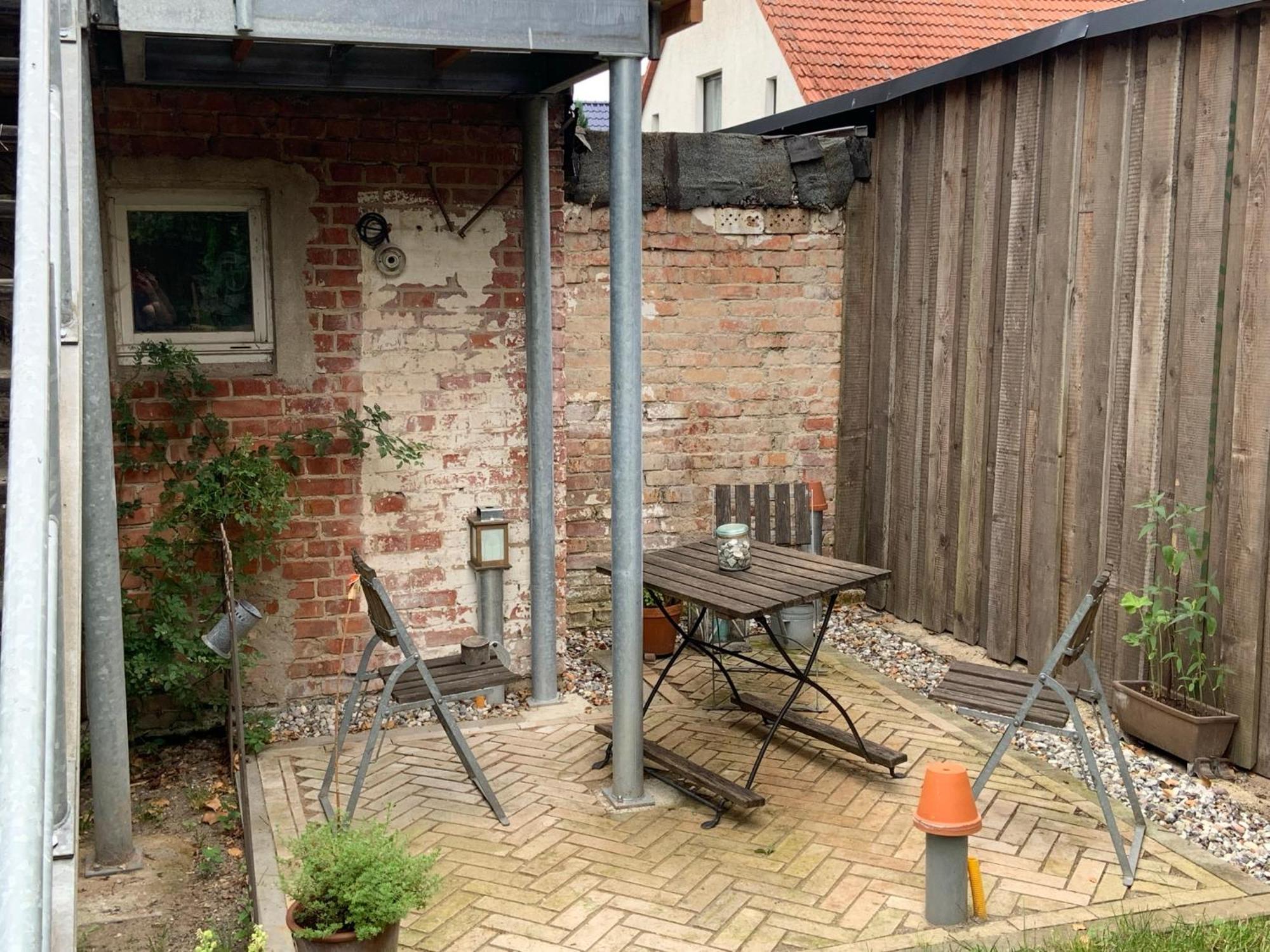 Apartment Zur Alten Boettcherei Kroslin Bagian luar foto